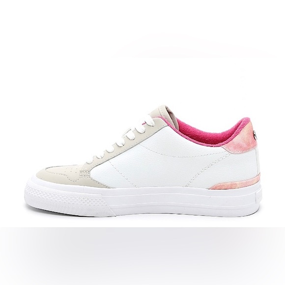 Kelly and Katie Abiellie Sneaker | Pink/White/Tan | Size: 7.5 🩷🤍🤎 - Picture 2 of 8